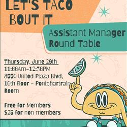Assistant Manager Round Table