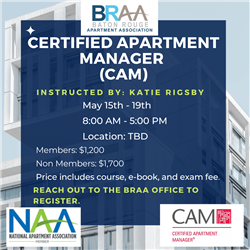 Certified Apartment Manager  Course