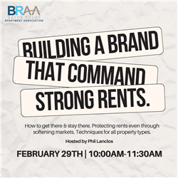 Building a Brand that Commands Strong Rents